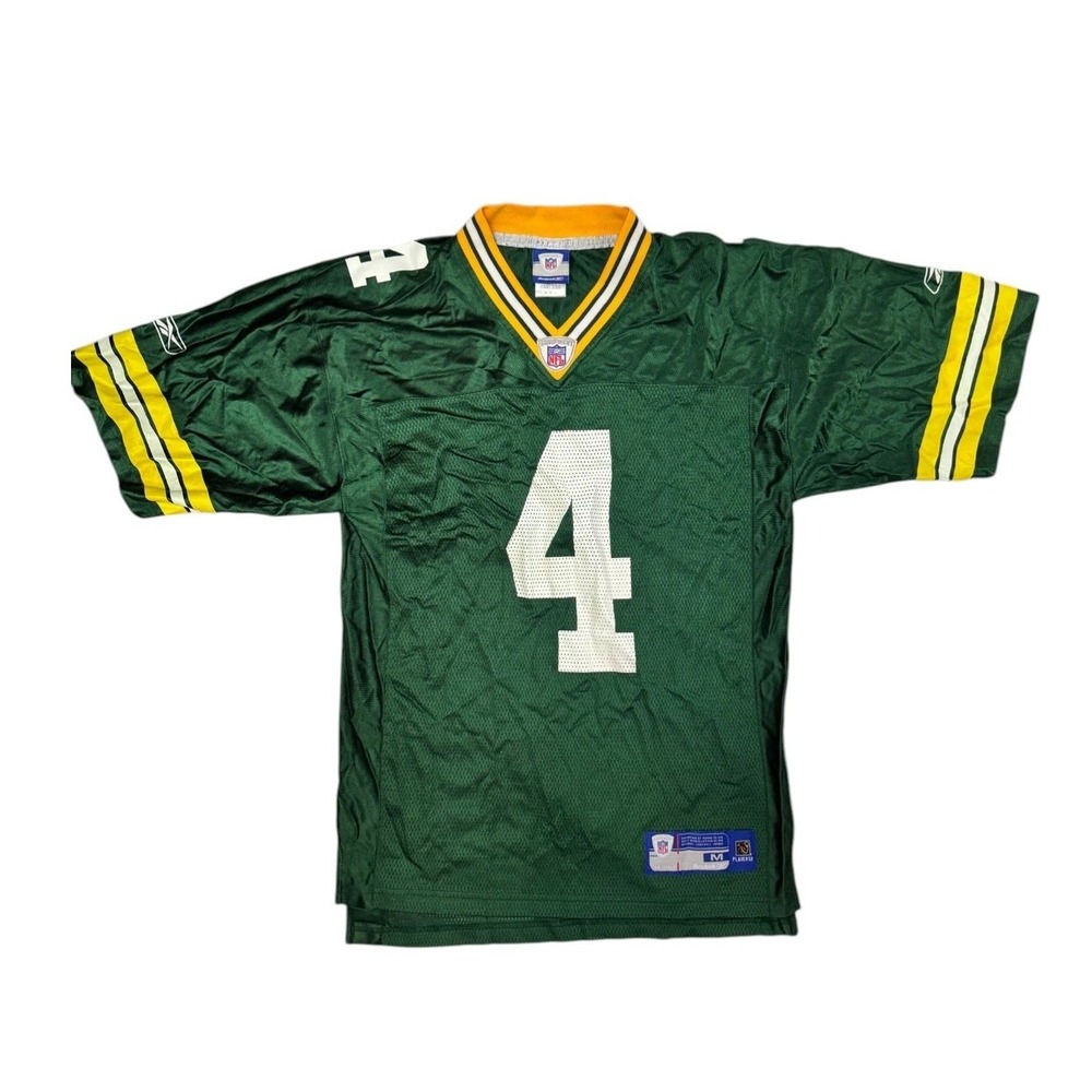Green Bay Packers Brett Favre #4 Reebok Jersey Size M